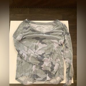 Aeropostale “Seriously Soft” Long-Sleeve V-Neck Shirt